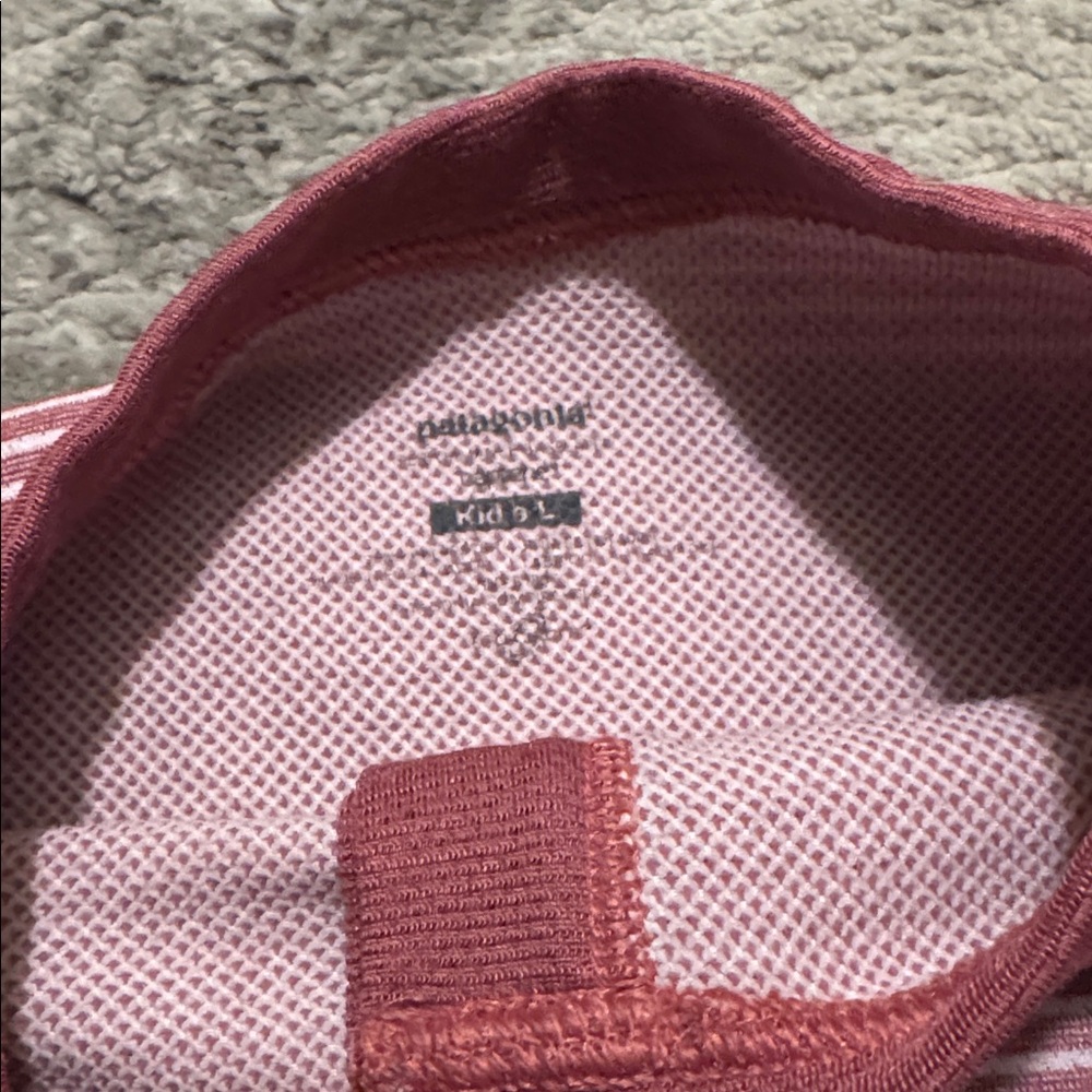 Patagonia Red Striped Long Sleeve Tee - Picture 2 of 2